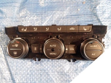 Vw golf vii панель управления кондиционером webasto 5g0907044g, фото