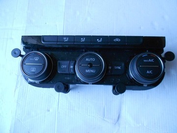 Vw golf 7 vii панель климатроник 5g0907044ac, фото