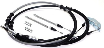 Cables brakes handbrake opel vectra b version for drums 3pcs, фото