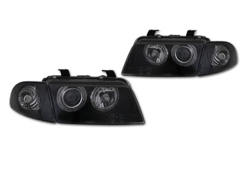 Рефлектор фара кольца angel глазки audi a4 b5 8d0 94, фото