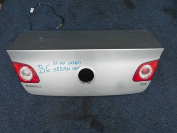 Lid back vw passat b6 sedan 2006. silver la7w, фото