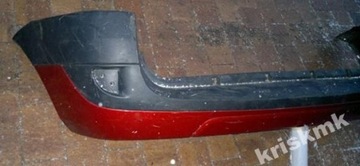Dacia logan station wagon 04 - 09 rear bumper original, фото