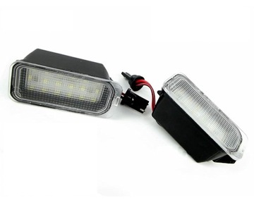 Einparts license plate illumination led backlight jaguar xf x250 xj x351, фото