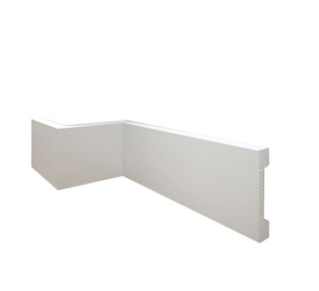 Overlay creative by cezar pvc 13 x 80 dl. 244cm white, фото
