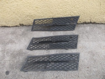 Bmw 5 f10 f11 lattice bumper left side, фото