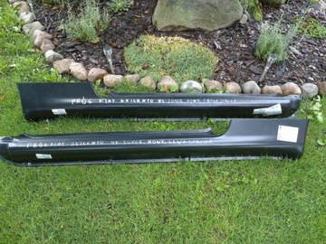Threshold right left fiat seicento 98-2010 new germany set, фото