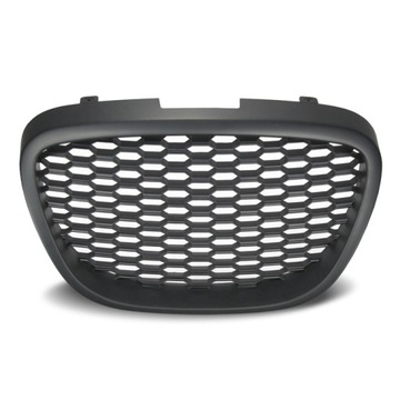 Lattice seat leon 09-11 black plastic abs, фото