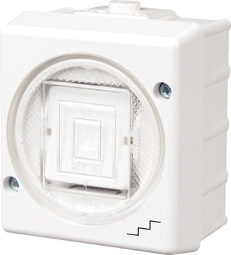 Switch lights steps airtight on facades waybills white whs-3, фото