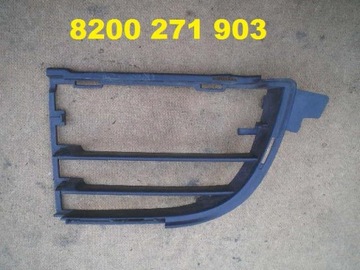 Renault clio 2 restyling lattice в front bumper front, фото