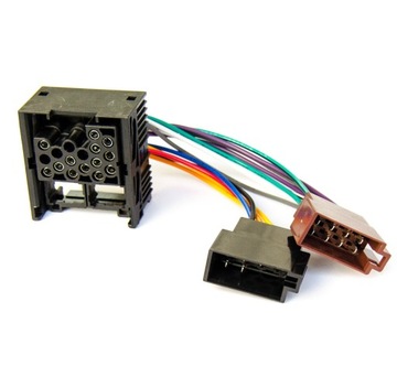 Interface connector iso to the radio bmw rover land e46 3 5, фото