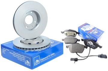 Ate disks 312mm pads front octavia yeti superb, фото