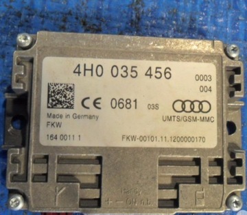 Vw audi seat skoda amplifier antenna 4h0035456, фото