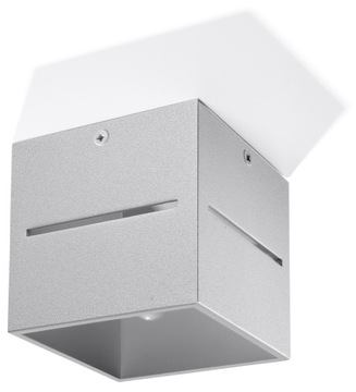 Ceiling light lobo gray shade sollux sl. 0208, фото