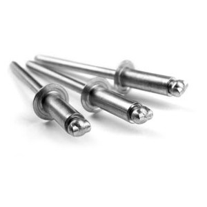 Rivets zrywalne 6x10 st/ st з lbem flat 250 pieces, фото