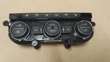 Vw passat b8 air conditioner control panel 5g0907044bp, фото