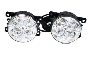 Ford fiesta focus led backlight daytime magnetic marelli^, фото