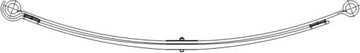 Spring springs mercedes atego 915 - 1528 front 2p, фото