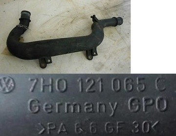 Патрубка патрубком забірник води vw t5 7h0121065c, фото