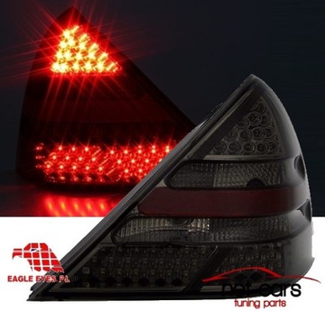 Фонари задние mercedes slk 96 - 04 r170 led подсветка светодиодные g, фото