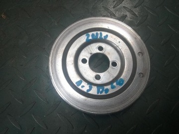 Fiat doblo 1.3 jtdm crankshaft pulley 2014., фото