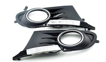Vw golf 6 lights daytime running lights led backlight automaton, фото
