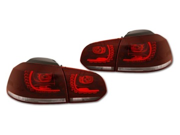 Tail light set vw golf vi 6 5k0 gti gtd r led backlight, фото