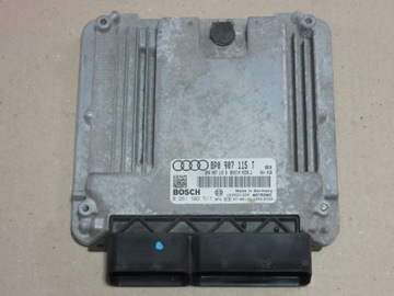 Audi a3 computer motor 8p0907115t 0261s02517, фото