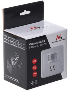 Mce18 motion sensor 1 sound wall-mounted pir mic macl, фото