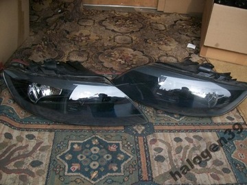 Audi q7 4l0 black lantern headlight, фото