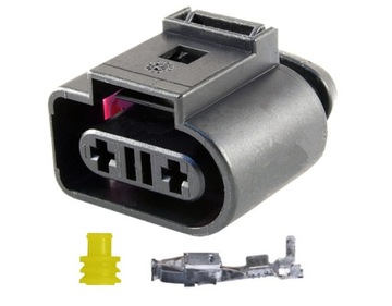 1k0973202 connector 2 contacts interface connector nest vw 2, 8, фото