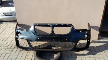 Бампер передний bmw x - x1 f48 m paket b. в хорошем состоянии, фото