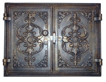 Door to vegetables slab bread cast iron 41x32, фото