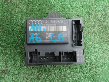 Block control unit door 4f0959792b audi a6 c6, фото