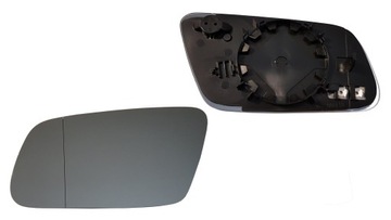 Audi a3 a4 b5 a6 c5 mirror element mirror left heated, фото