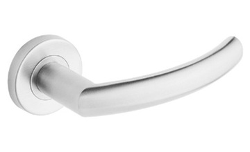 Inner handle metal - bud short sign, round sign, фото