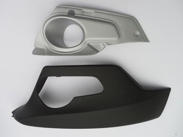 Dacia lodgy frame fog light overlay front bumper left, фото