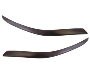 Eyelashes overlay on front headlights seat leon 2, фото