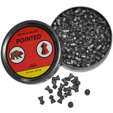 Shotgun shells diabolo pointed pallet 5, 5 mm 250 pieces, фото