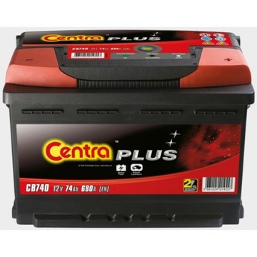 Аккумулятор центра plus 74ah 2l гарантии cb740, фото