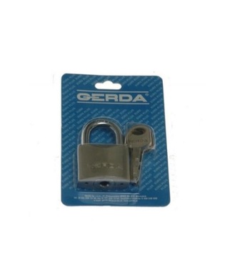 Padlock with a shackle turnkey gerda, фото