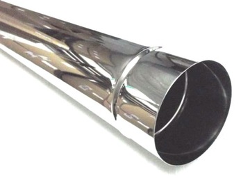 Liner chimney tube equal 120 1m 1000mm vessel stainless steel km203, фото
