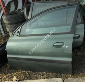Kia rio 1 99 - дверь левая передняя зеленый, фото