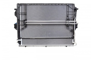 Комплект радиатор вентилятор 600w vw touareg 7p0, фото
