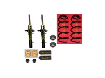 Set shock absorber front skoda octavia 1 vw golf 4, фото