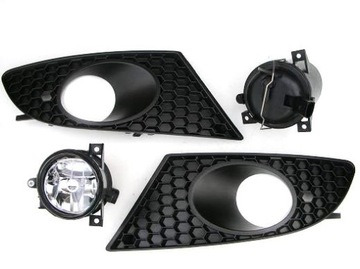 Fog lights+ grilles seat leon 2005-2009, фото