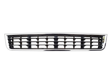 Lattice central в bumper chrome to audi a4 b6 2000-2004, фото