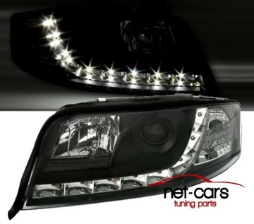 Фонаря рефлекторы audi a6 c5 01-04 dayline led подсветка b, фото