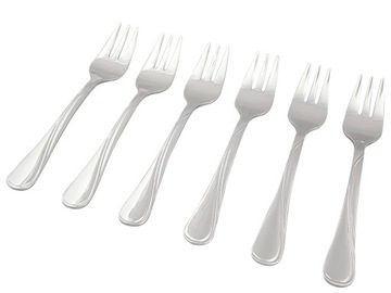 Forks dough gloss kinghoff kh - 1441 6 pcs., фото
