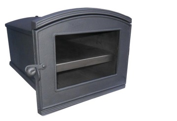 Furnace cast iron oven з great glass right/ left, фото