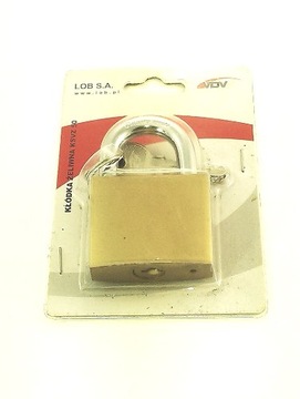 Padlock with a shackle turnkey lob, фото